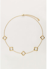 My Jewellery My Jewellery - Ketting met vijf klavers - goud