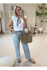 21Jewelz Basic mouwloos blousje - wit