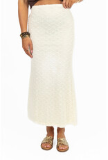 21Jewelz Aansluitende maxi rok - ecru