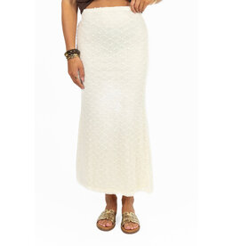 21Jewelz Aansluitende maxi rok - ecru