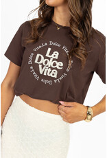 21Jewelz La dolce vita shirt - bruin/ecru