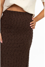 21Jewelz Aansluitende maxi rok - bruin