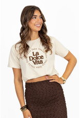 21Jewelz La dolce vita shirt - beige/bruin