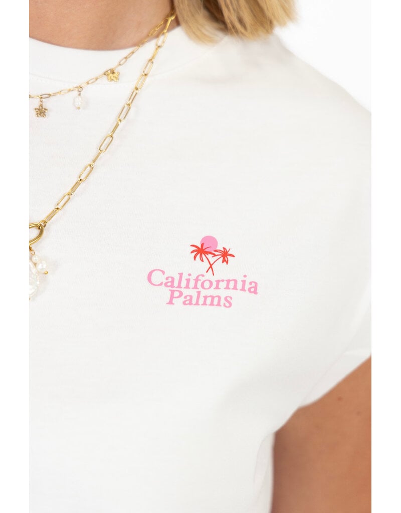 21Jewelz California palms top - wit