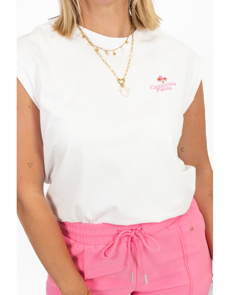 21Jewelz California palms top - wit