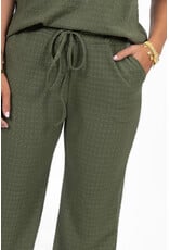 21Jewelz Losvallende co-ord set met pofmouwtjes - groen