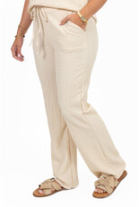 21Jewelz Losvallende co-ord set met pofmouwtjes - beige