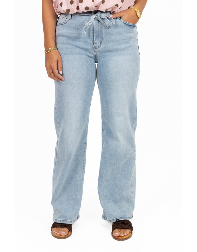 21Jewelz Jeans met ceintuur - lichtblauw