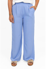 21Jewelz Losvallende pantalon met elastiek band - blauw