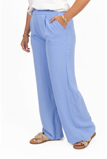21Jewelz Losvallende pantalon met elastiek band - blauw