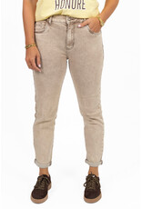 21Jewelz Washed mom jeans - beige