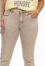 21Jewelz Washed mom jeans - beige