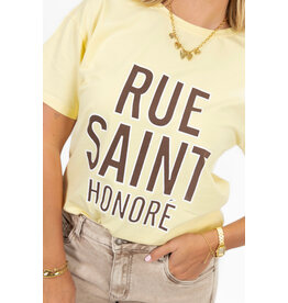 21Jewelz T-shirt ''Rue Saint Honoré '' - geel