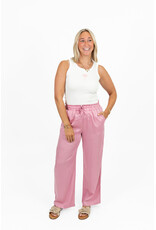 21Jewelz Losvallende pantalon met koordje - roze