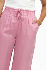 21Jewelz Losvallende pantalon met koordje - roze