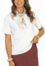 21Jewelz Effen basic t-shirt - wit