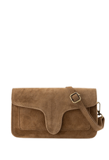 21Jewelz Suede handtasje - taupe