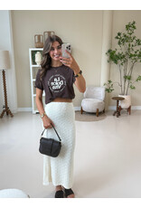21Jewelz Aansluitende maxi rok - ecru