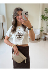 21Jewelz Aansluitende maxi rok - bruin