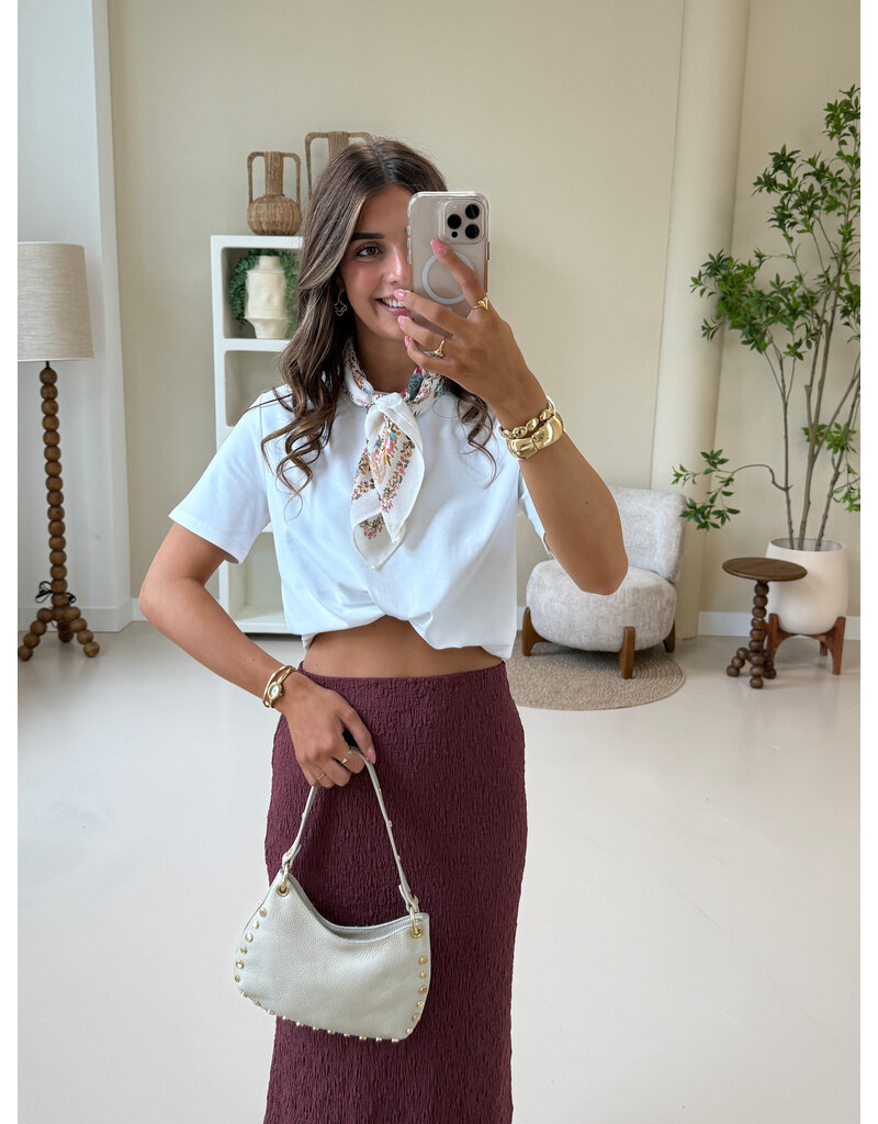 21Jewelz Effen basic t-shirt - wit
