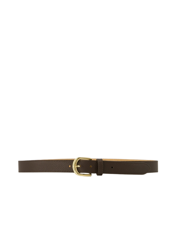 21Jewelz Musthave gold detailed riem - donkerbruin