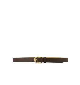 21Jewelz Smalle gold detailed riem - donkerbruin
