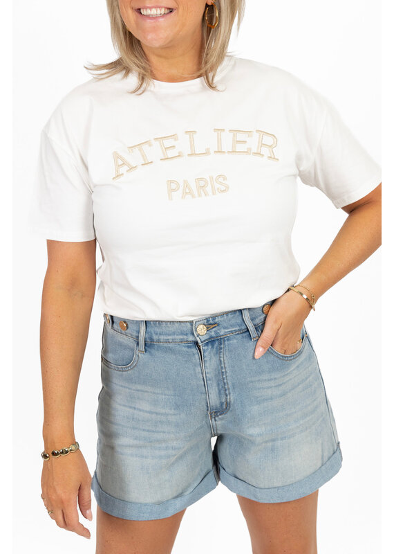 21Jewelz T-shirt Atelier - wit