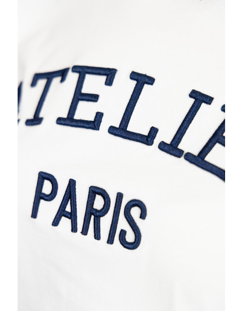 21Jewelz T-shirt Atelier - wit/donkerblauw