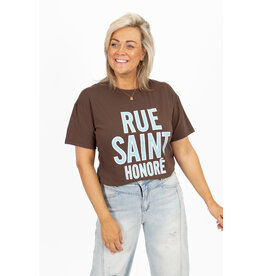 21Jewelz T-shirt ''Rue Saint Honoré '' - bruin
