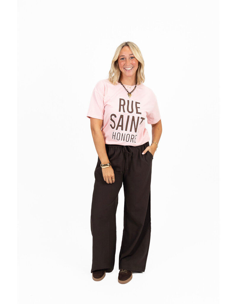 21Jewelz T-shirt ''Rue Saint Honoré '' - roze