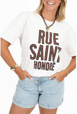 21Jewelz T-shirt ''Rue Saint Honoré '' - wit
