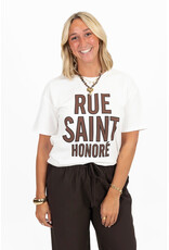 21Jewelz T-shirt ''Rue Saint Honoré '' - wit