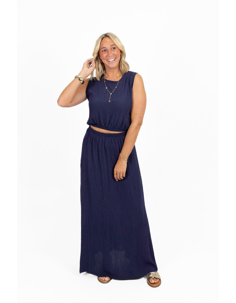 21Jewelz Co-ord set - donkerblauw