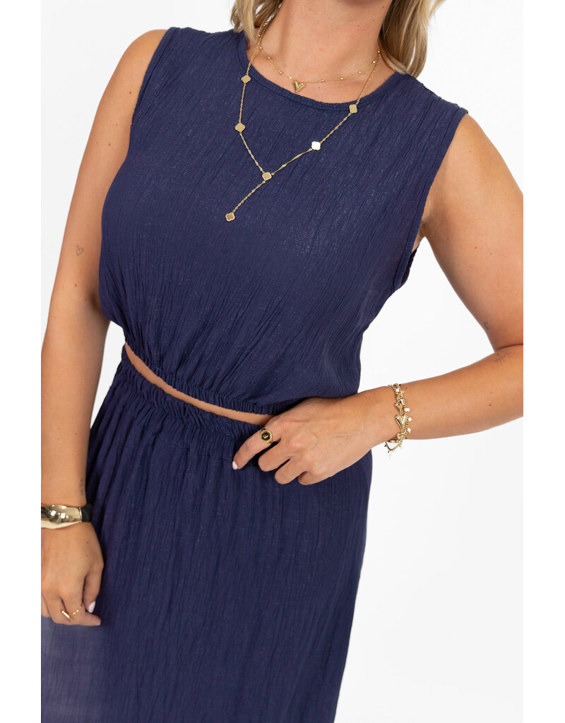 21Jewelz Co-ord set - donkerblauw