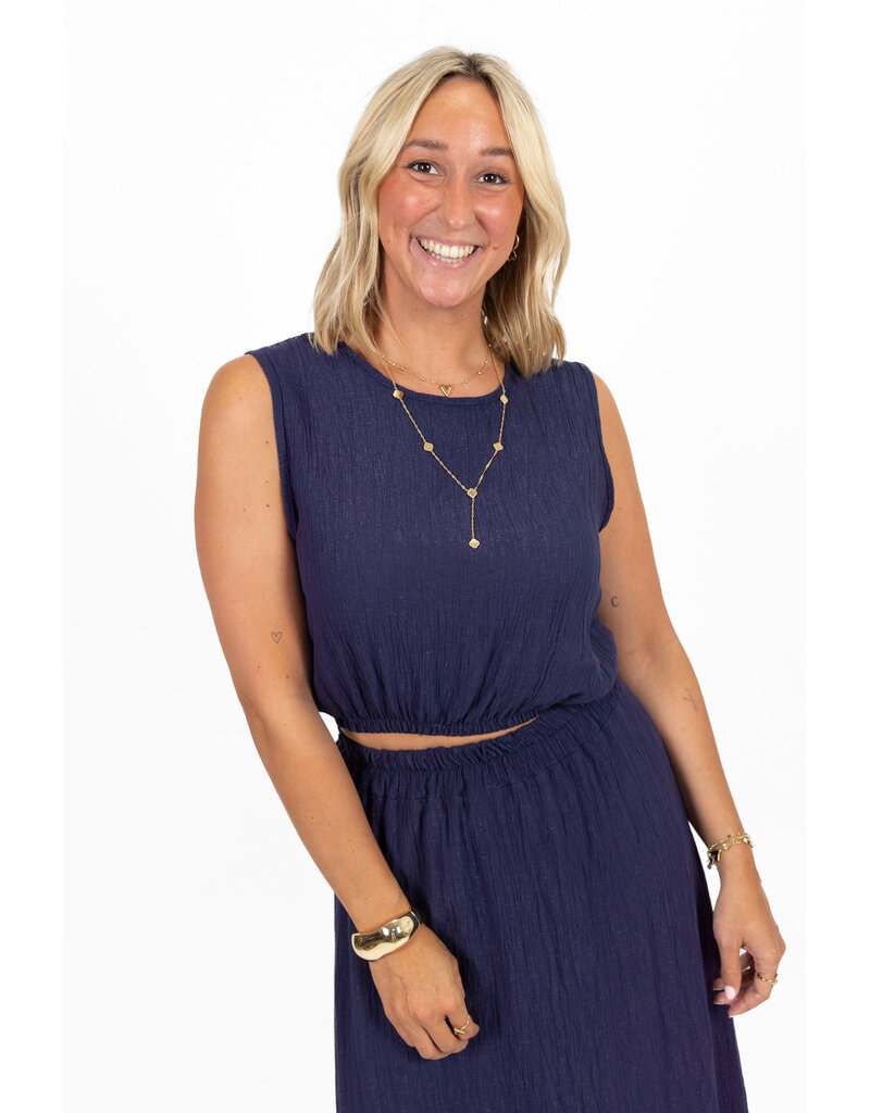 21Jewelz Co-ord set - donkerblauw