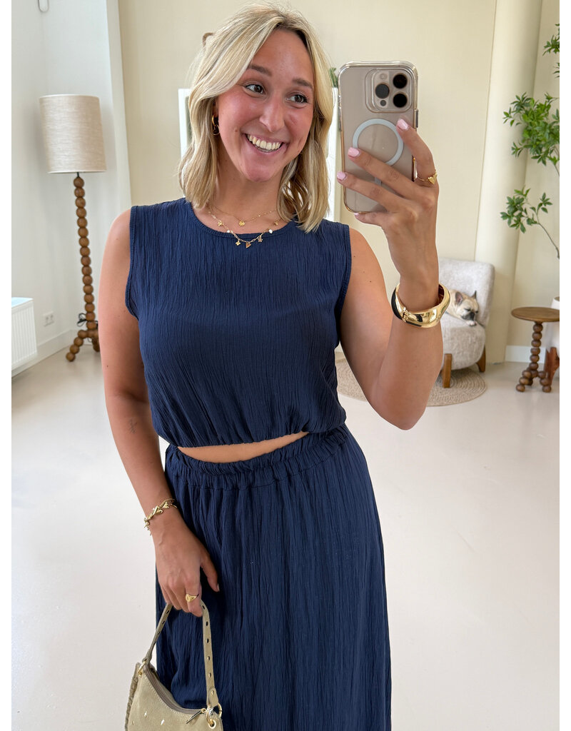 21Jewelz Co-ord set - donkerblauw