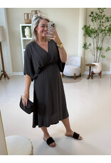 21Jewelz Losvallende zomer jurk - bruin
