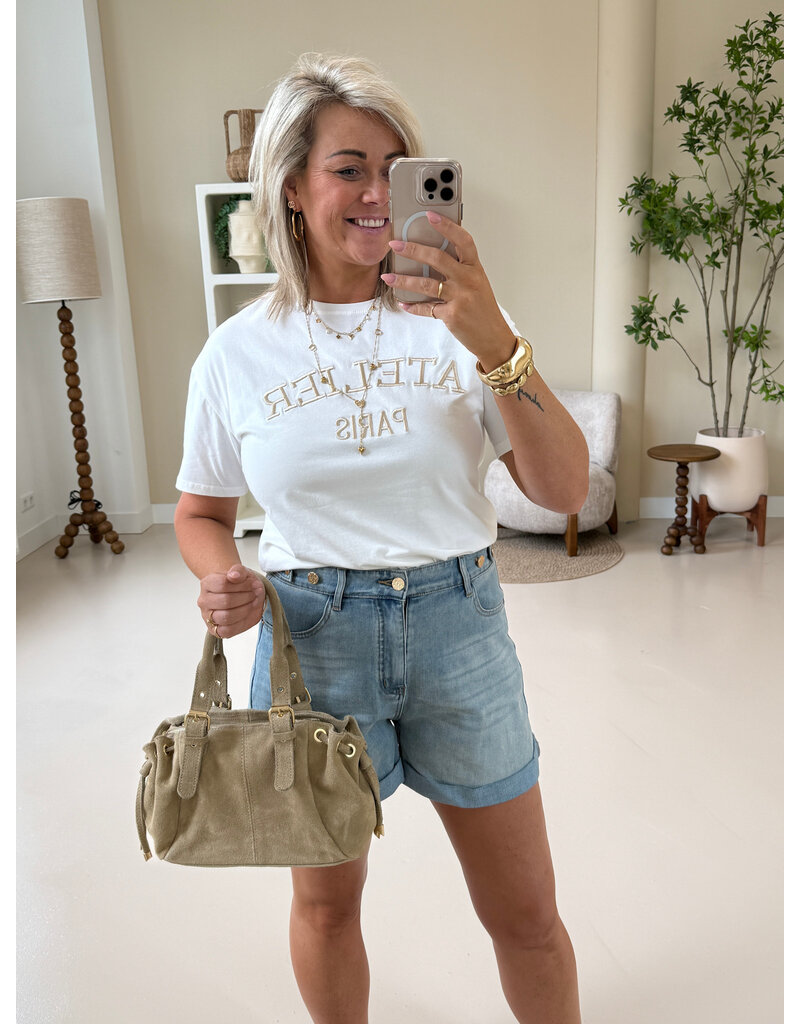 21Jewelz T-shirt Atelier - wit