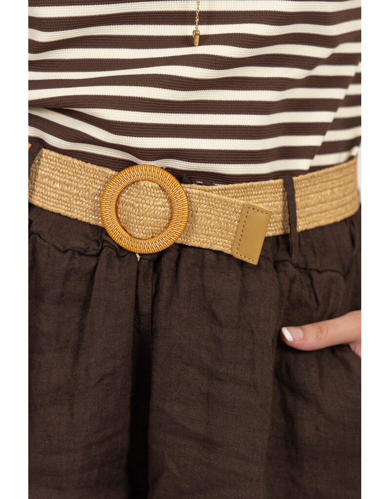 21Jewelz Shortje met riem - bruin