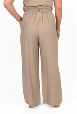 21Jewelz Co-ord set met strik gilet - beige