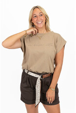 21Jewelz Top La dolce vita - beige