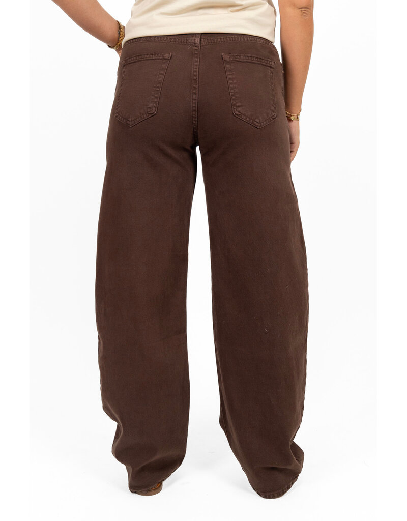21Jewelz Balloon jeans - donkerbruin