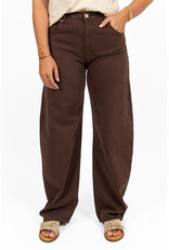 21Jewelz Balloon jeans - donkerbruin