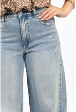 21Jewelz Wijde mom jeans - blauw