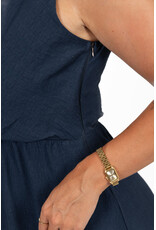 21Jewelz One shoulder jurk - donkerblauw