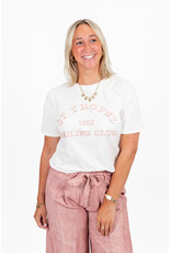 21Jewelz T-shirt Saint Tropez - wit/roze