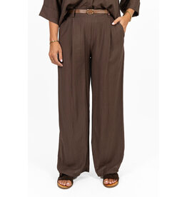 21Jewelz Pantalon met ceintuurtje - bruin
