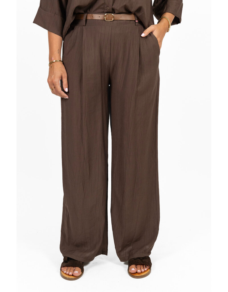 21Jewelz Pantalon met ceintuurtje - bruin