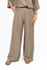 21Jewelz Pantalon met ceintuurtje - taupe