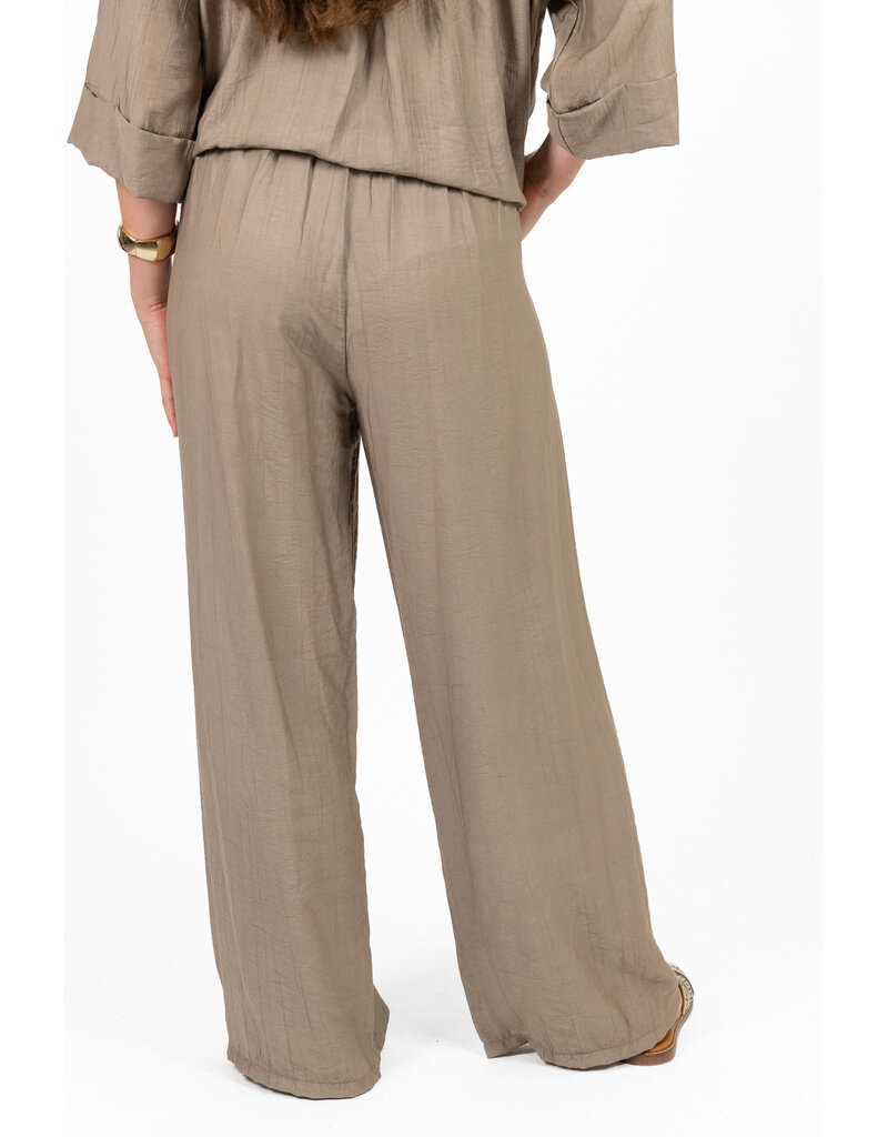 21Jewelz Pantalon met ceintuurtje - taupe